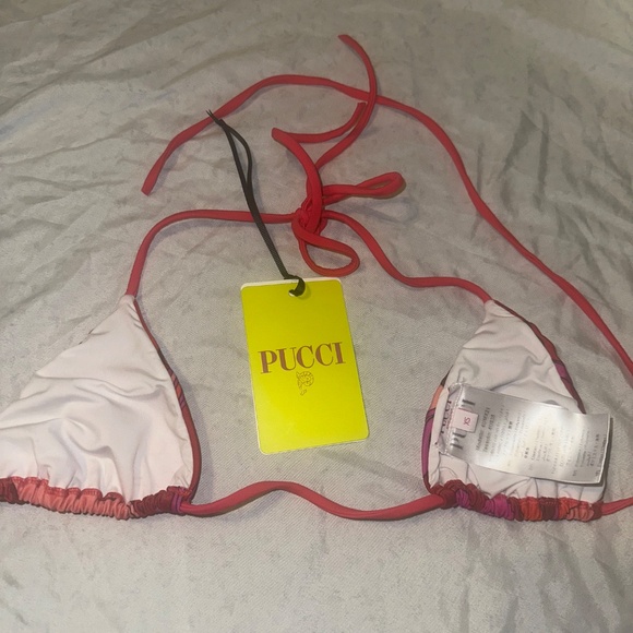 PUCCI Printed triangle bikini top & PUCCI Printed bikini briefs - Picture 5 of 10